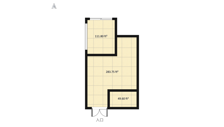 Small Herbology Cottage floor plan 59.06