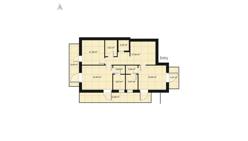 Pandomus progetto 5 interni floor plan 1359.59