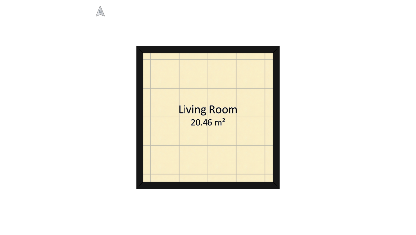 Warm Family Room floor plan 22.7
