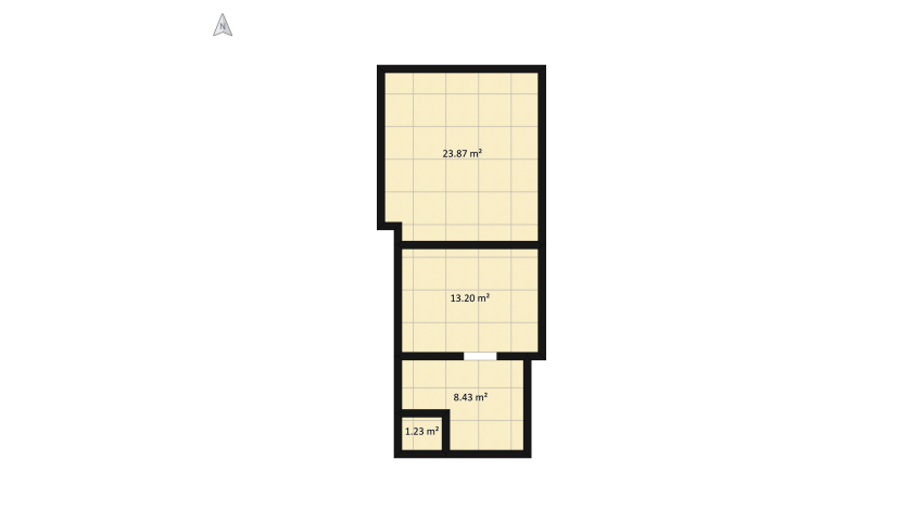 Вертикаль floor plan 53.18