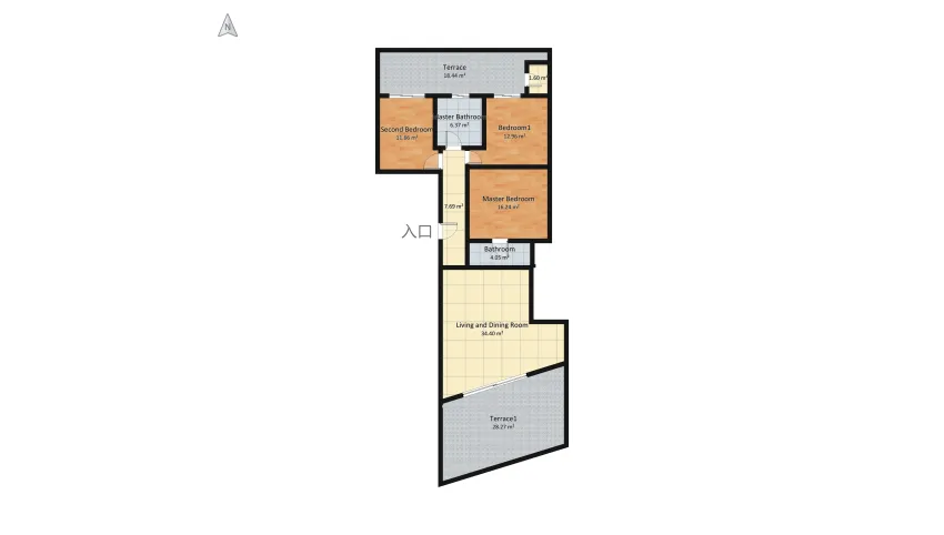 Bahar ic-caghaq ph option 2 floor plan 161.03