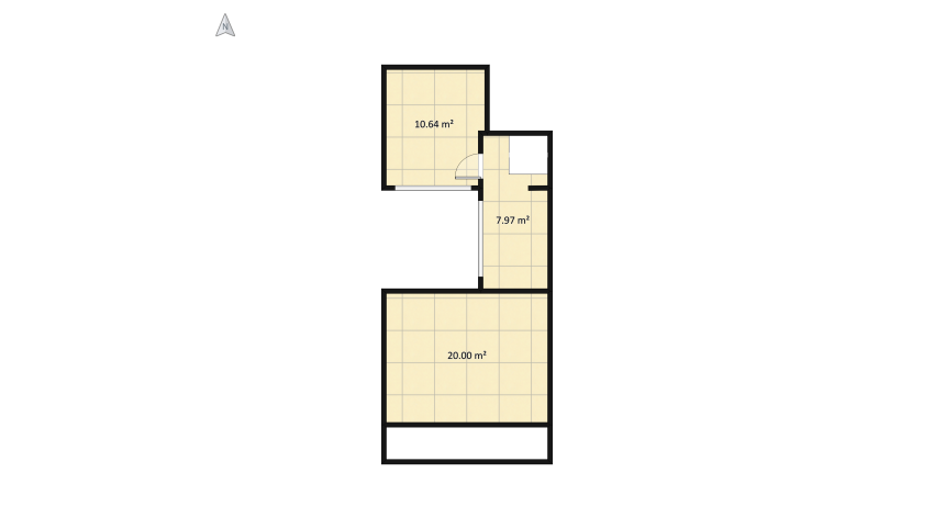 Small House floor plan 106.66