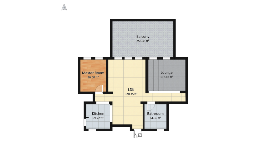 #PartyContest-NYC MODERN PARTY floor plan 99.88