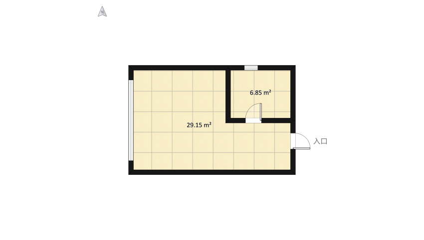 Bedroom design floor plan 168.38