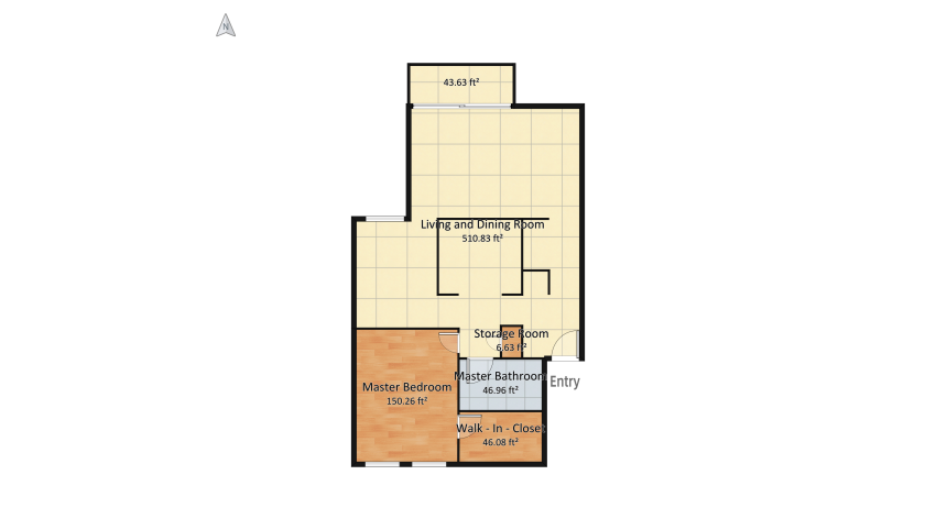 TN Apartment 3 floor plan 79.32