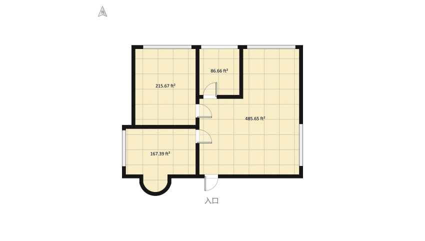 Apartment floor plan 97.09