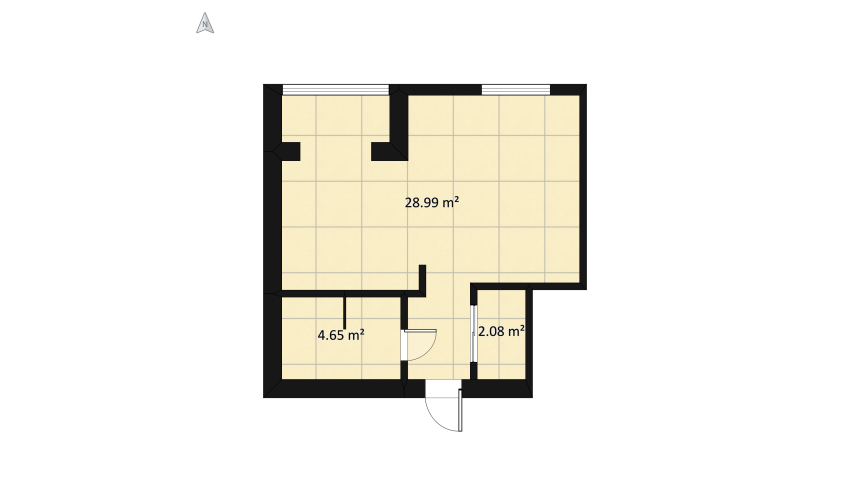 LOFT floor plan 41.67