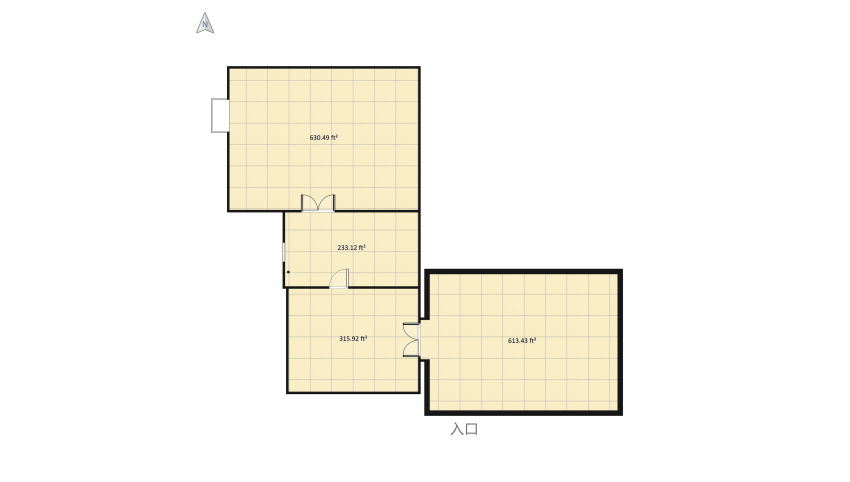 Modern house floor plan 347.76