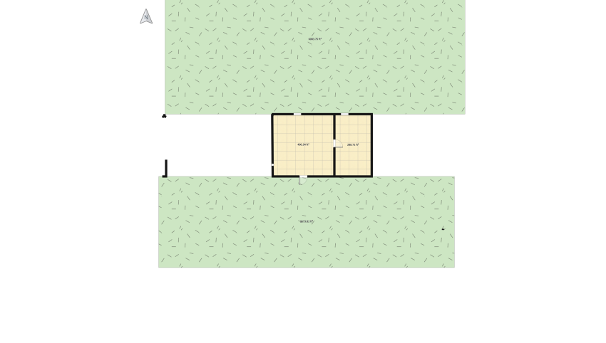 Small cottage Bathroom floor plan 54.67