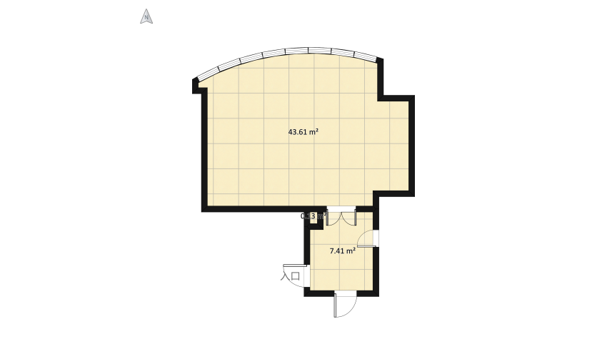 Елена - edit project demo floor plan 52.35