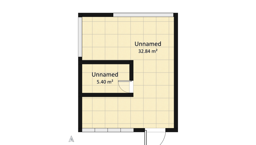 casa pequeña floor plan 82.23
