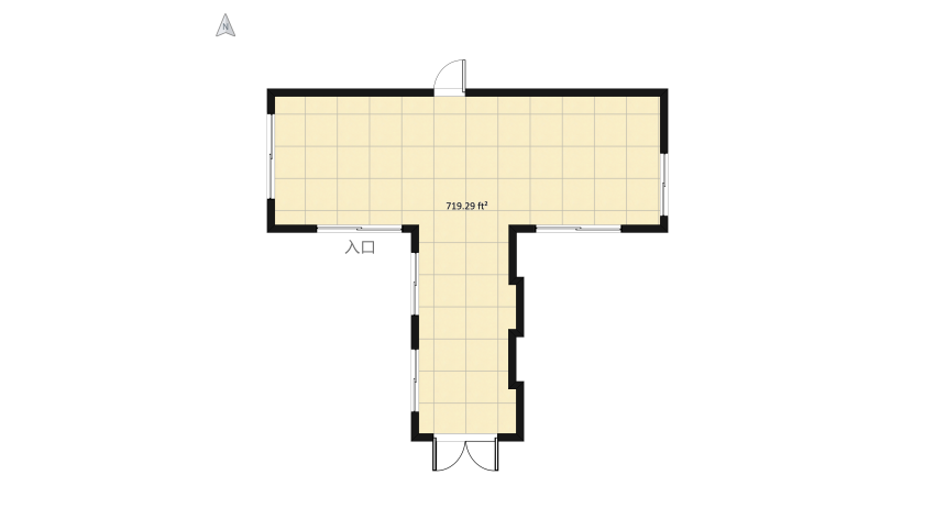 #T-ShapedContest  floor plan 73.16