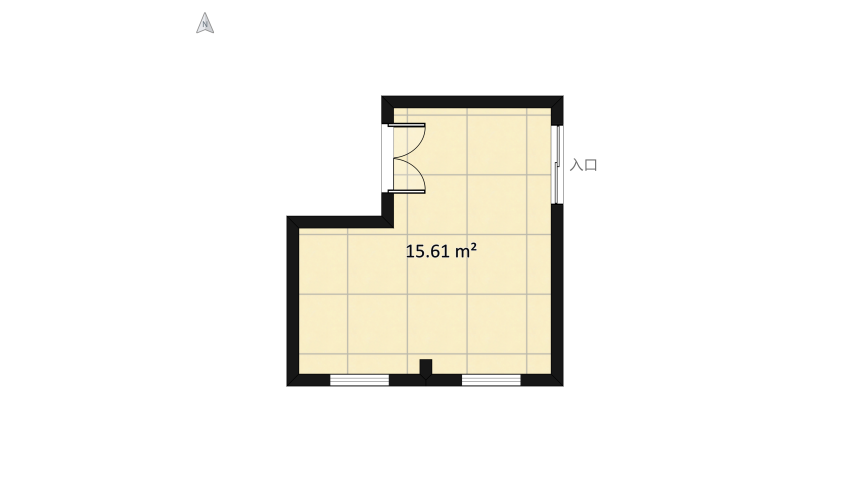 Proyecto Sala de estar floor plan 17.44