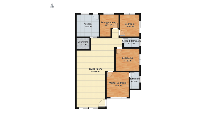 My House floor plan 154.16