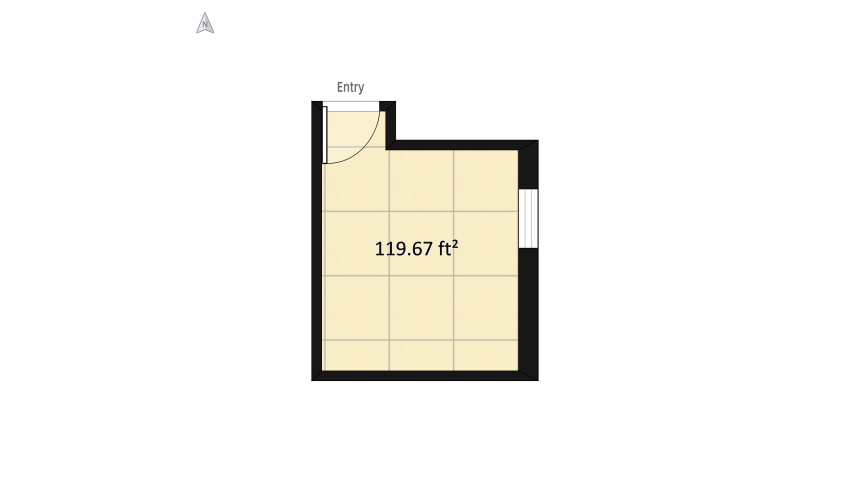 bedroom floor plan 12.5