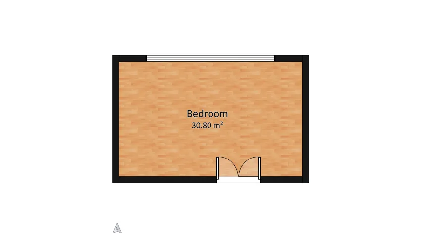 Panda bedroom floor plan 30.81