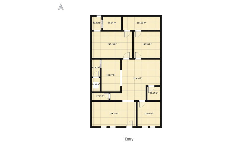 Minimalist Design floor plan 167.44