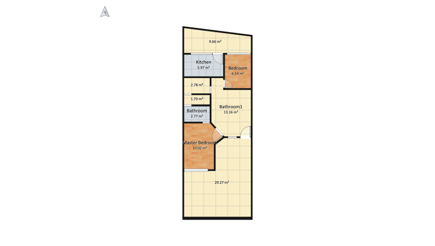 segundo projeto floor plan 88.81