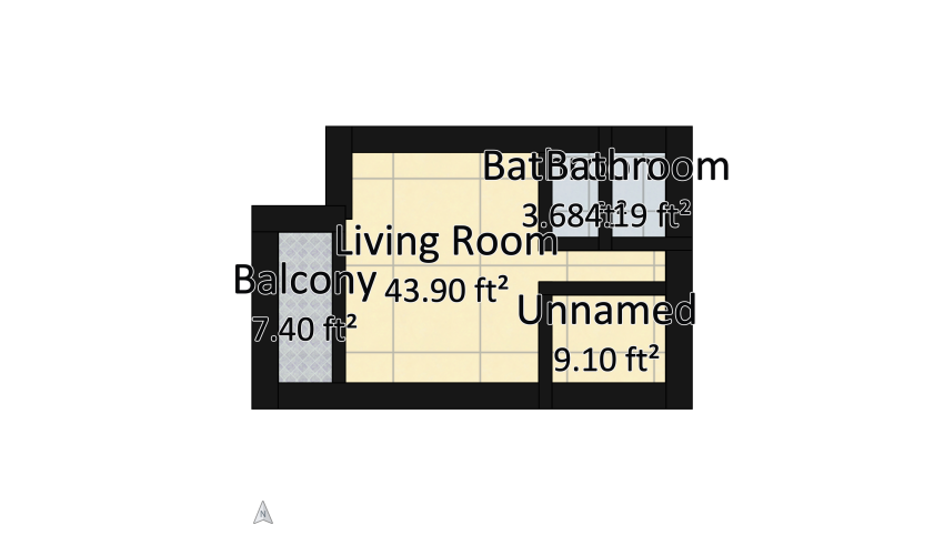 Bauhaus Style Suite floor plan 67.29