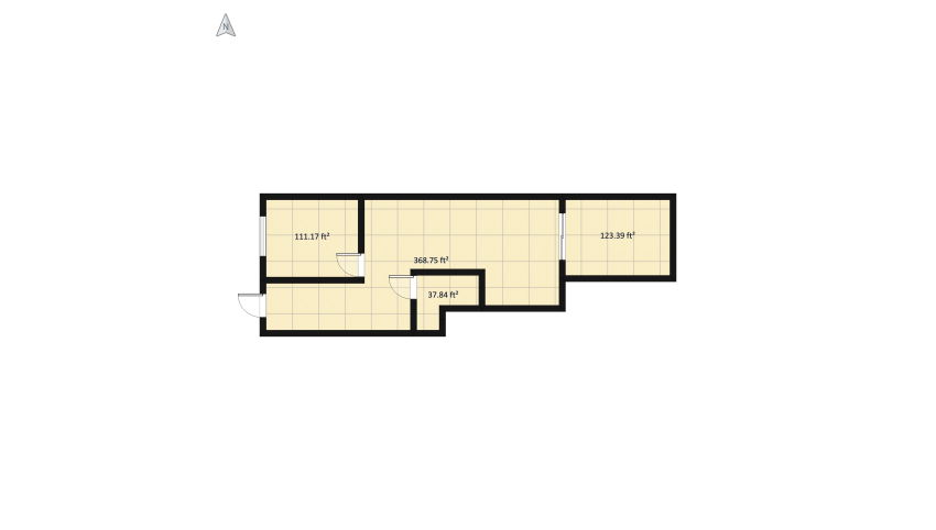 interior casa 50m2 floor plan 68.27
