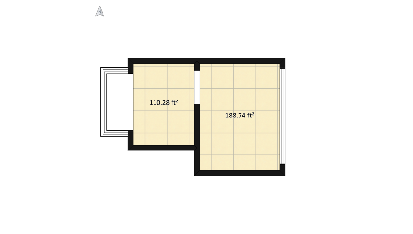 Modern bedroom floor plan 31.48