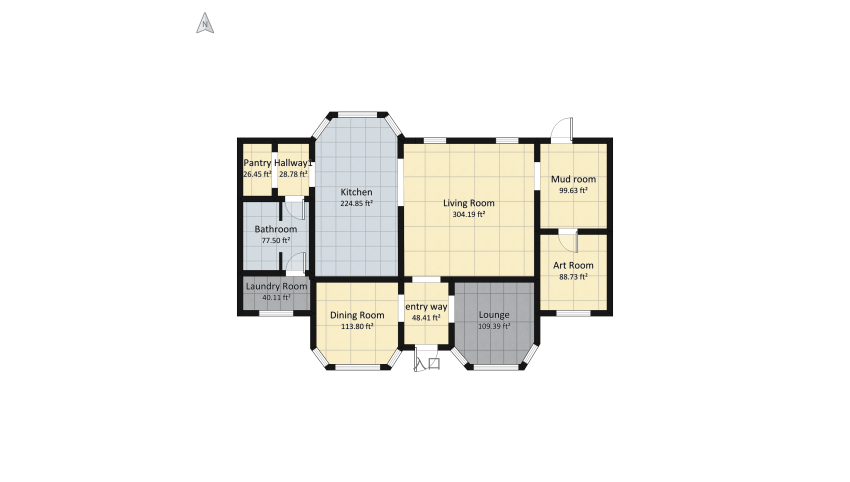 Our house floor plan 248.53