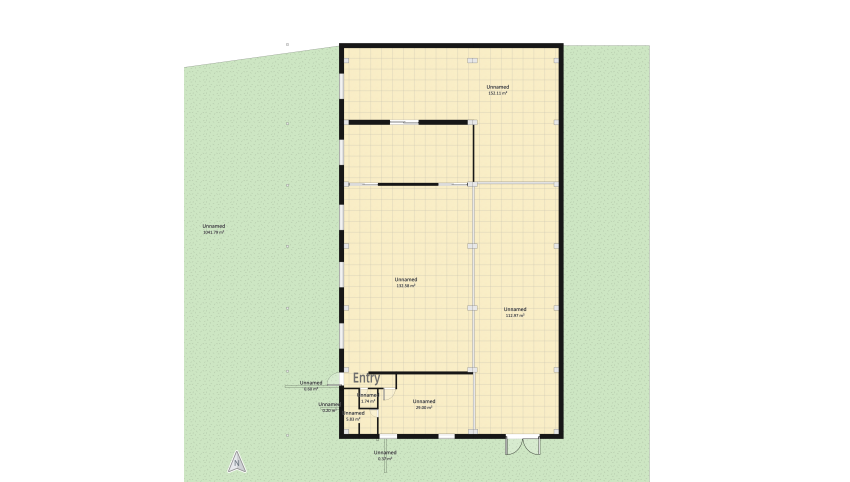 Art Studio floor plan 1477.22