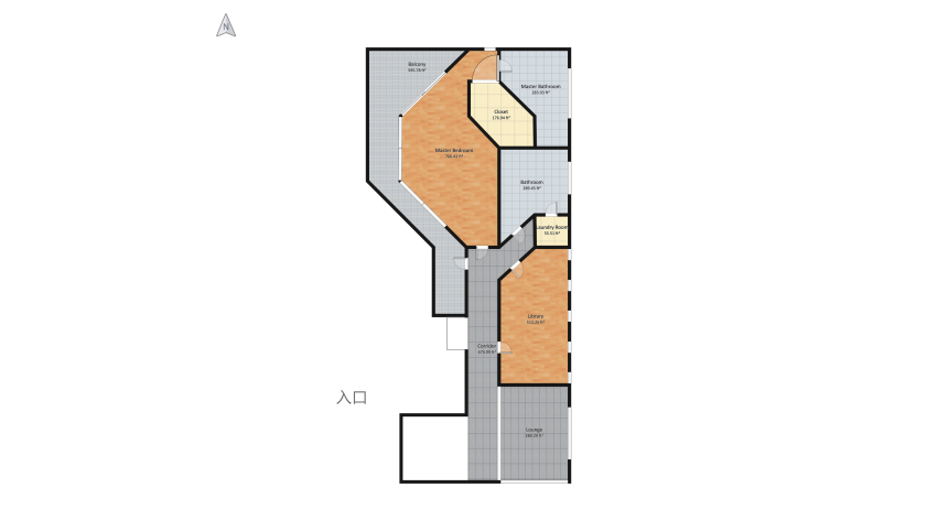 The Grand House floor plan 4350.78