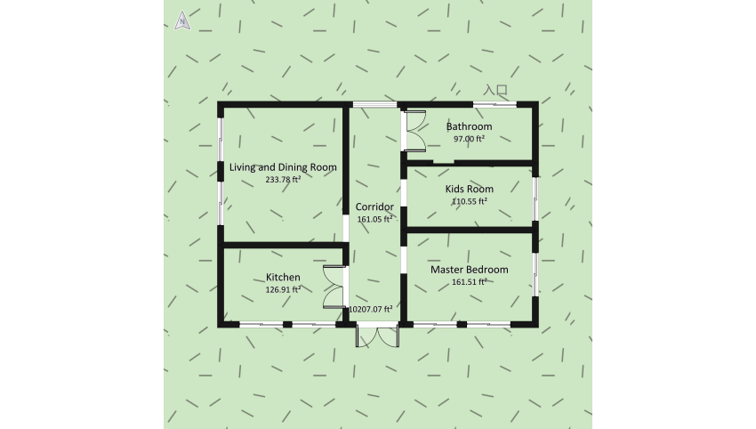 Lavender Cottage floor plan 2509.16