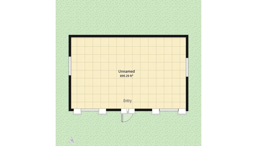 Petite maison Française avec lucarne floor plan 707.44