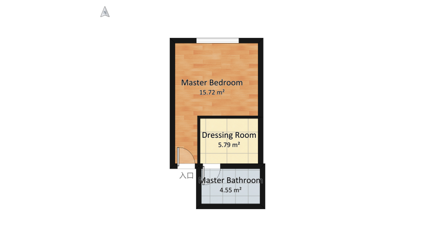 The Contemporary and Mod Enthusiast Bedroom floor plan 30.16