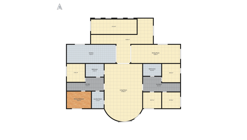 Bright Luxury Home floor plan 772.09
