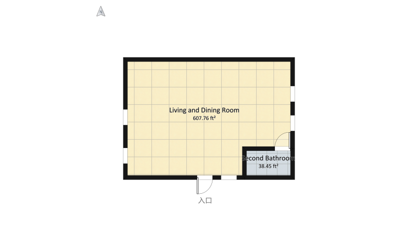 Japandi Design floor plan 129.82