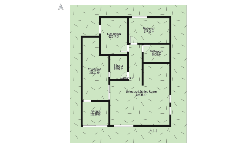 Futura casa floor plan 590.23