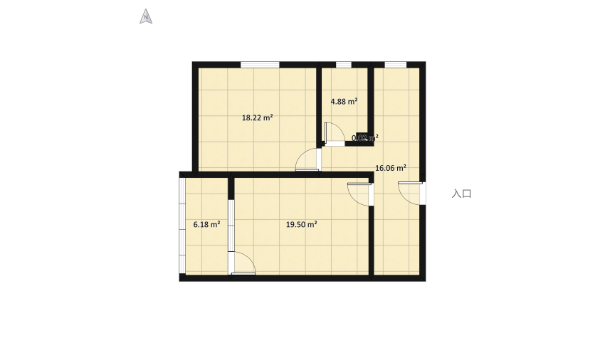 Ap.17. Teen Dreamy Pink Bedroom 🌸 floor plan 74.29