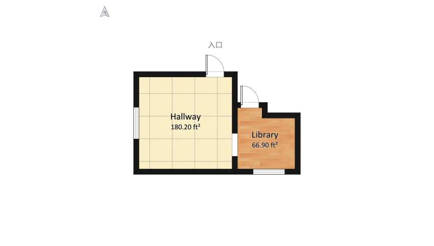 Ali's Dorm floor plan 26.3