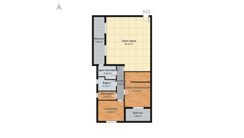 Romantic Home floor plan 115.21