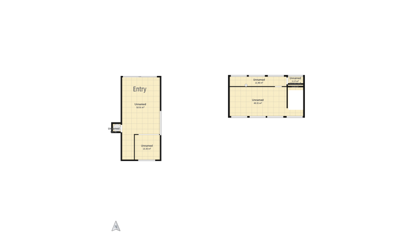 Living-comedor floor plan 187.32