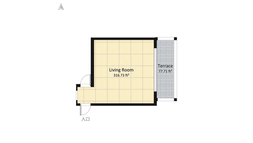 salón s floor plan 40.78
