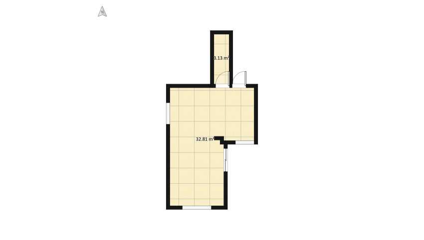Casa de Warde - Cozinha 3 floor plan 40.4