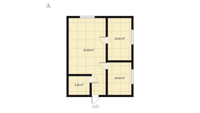 unnamed floor plan 68.9