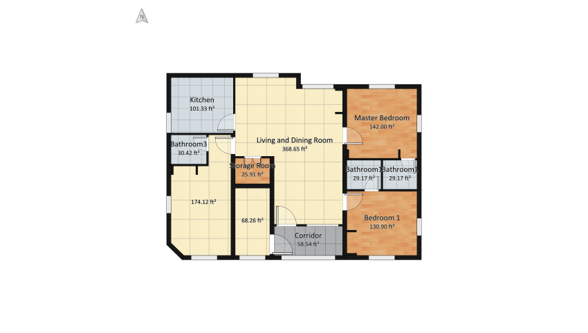 New Home Design floor plan 364.17