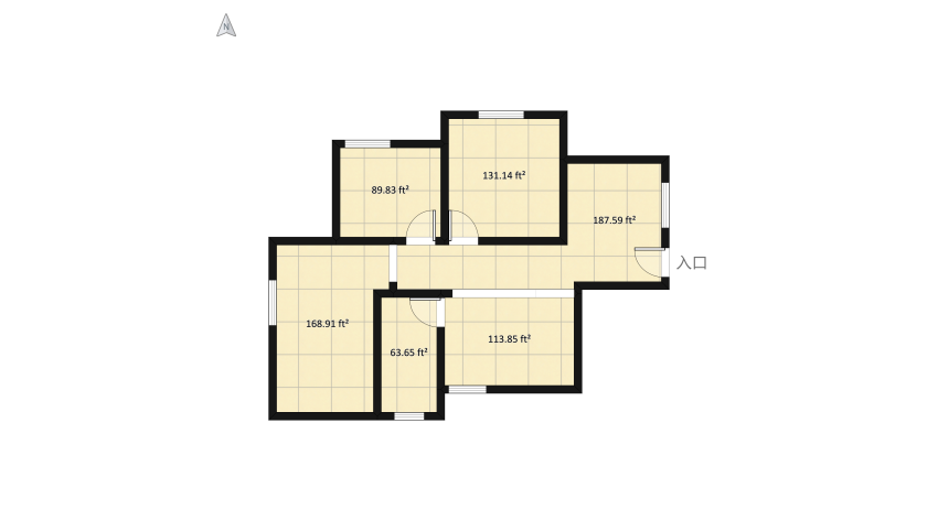 Modern House floor plan 81.29