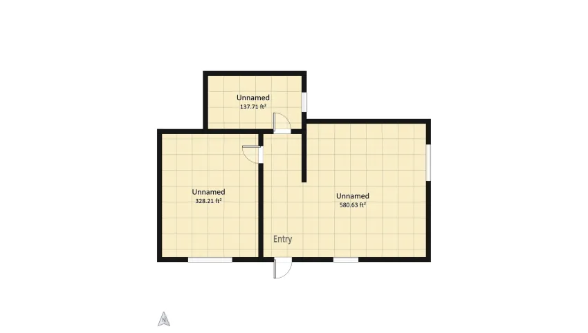 my first apartment in Italy  floor plan 97.23