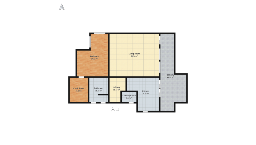 Magenta floor plan 134.21