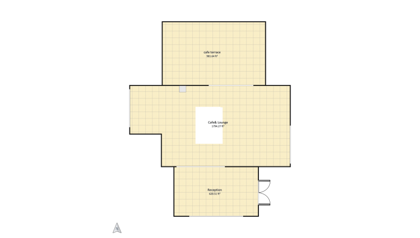 THE DESIGN HUB - A hybrid Office Complex floor plan 469.34