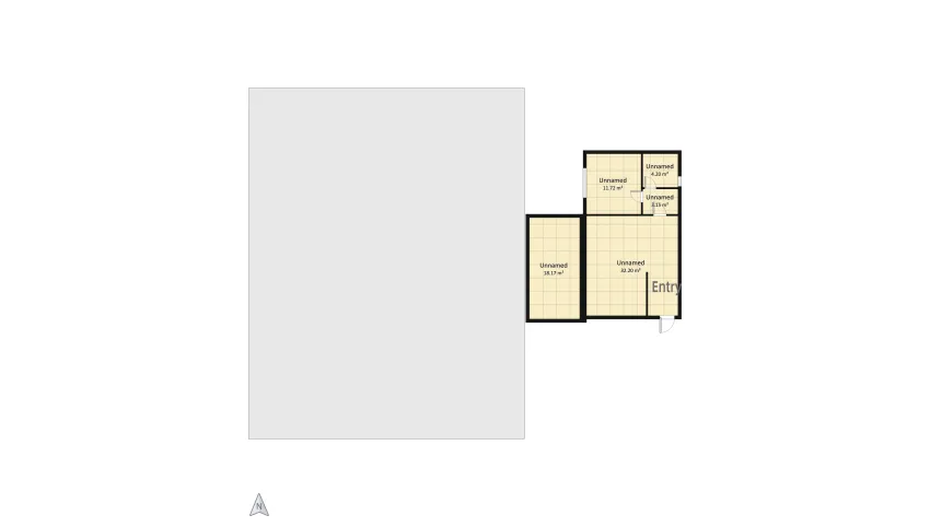 Small Home floor plan 69.43