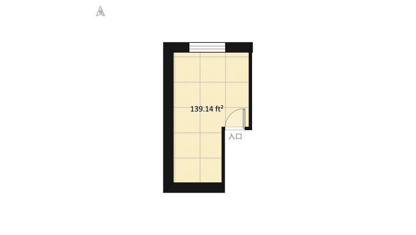 Small Apartment floor plan 15.41