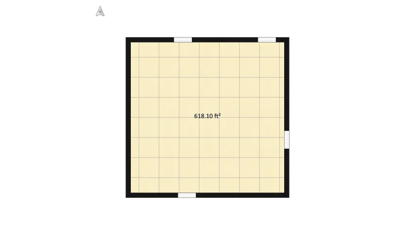 Bedroom Of Minimalism floor plan 61.12