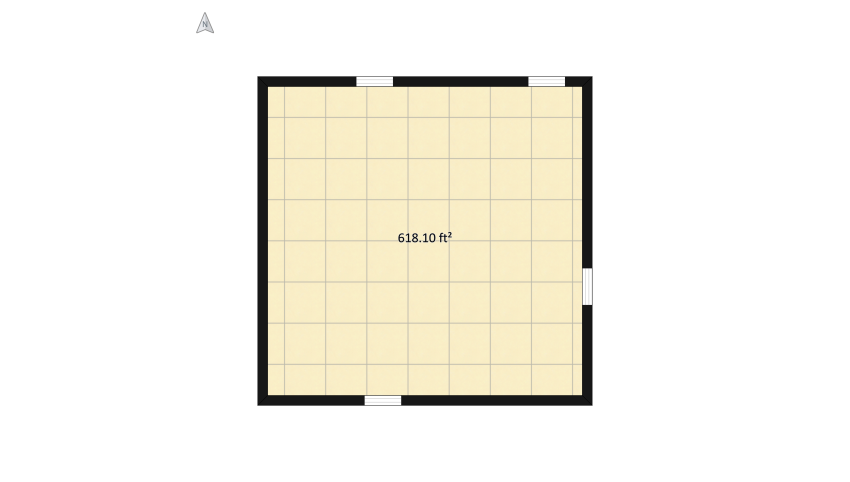 Bedroom Of Minimalism floor plan 61.12